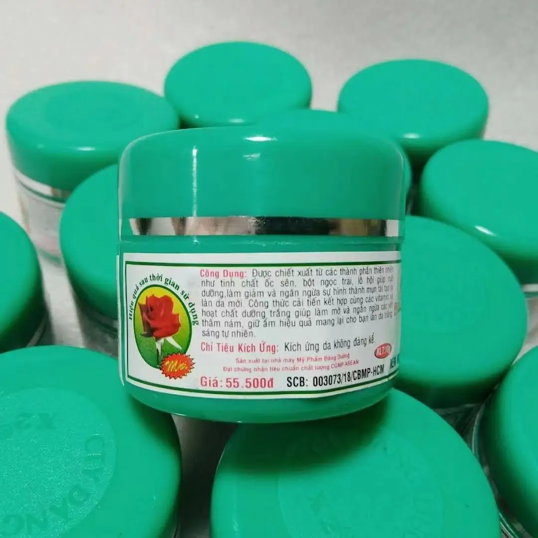 

Snail Extract Brightening Cream Kem Mun Nam X2 for Reducing Melanin and Deep Skin Nourishment with Vietnamese Herbal Formula