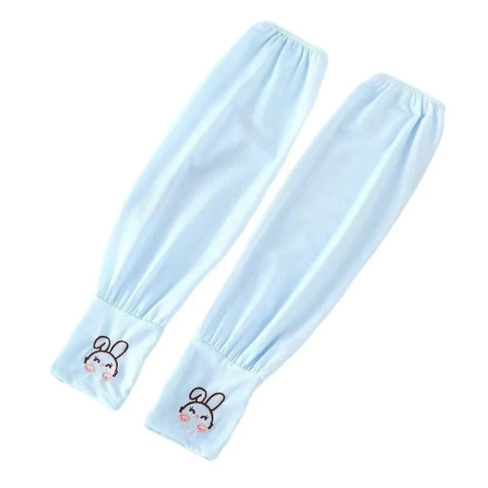 Little Rabbit Sunscreen Sleeves Fashion Uv Protection Lightweight Arm Cover Loose Ice Silk Sleeves Summer