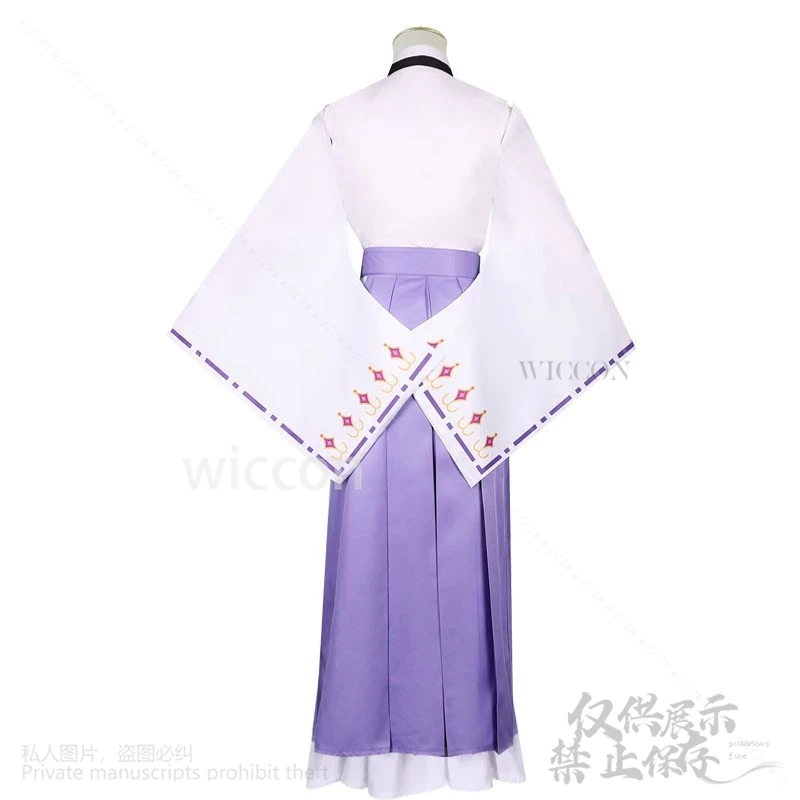 Anime Puella Magi Madoka Magica Cosplay Akemi Homura kostium japońska czarownica Kimono sukienka Lolita peruki dla kobiet dziewczyn Halloween