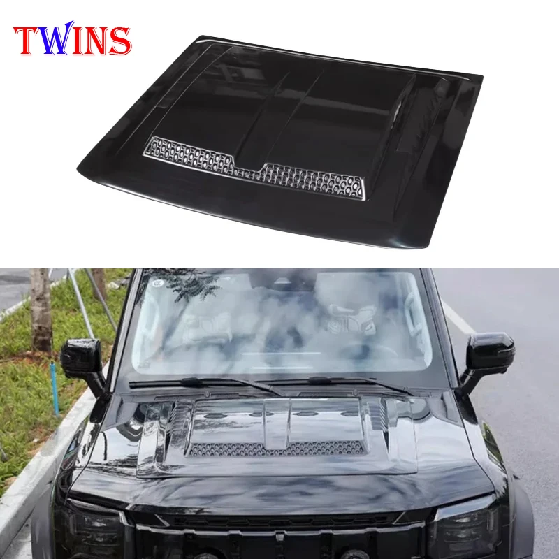 

Car Hood Decorative Stickers Modified Engine Hood Fake Air Intake Car Exterior Accessories Fit for JETOUR Traveler T2 2023-2024