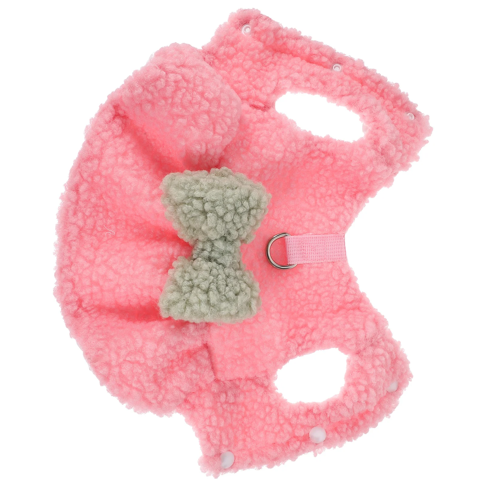 

Pet Clothes Winter Thickened Warm Bow Pattern Traction Ice Snow Cotton Skirt Size Dog Sweater Keeping Warm Pet