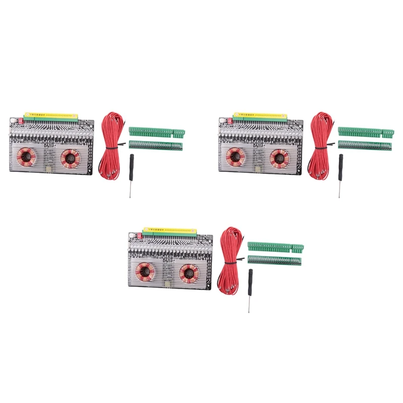 3X 8A Active Equalizer Balancer 3S 4S 6S 7S 8S 12S 14S 15S 16S 17S 18S 19S 20S BMS Lifepo4/Li-Ion 5A Capacitor(4S-24S)