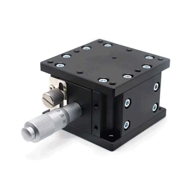 

2026 LZ60-2 Aluminum Alloy Z-Axis Double-rail Trimming Platform 58.8N Load High Precision Sliding Table