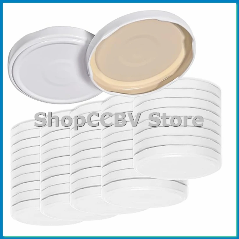 50 Tapas de Rosca Tipo 82 para Frascos de Conservas, Tapas de Rosca, Tapas para Conservas de Mermelada, Conservas-A57M