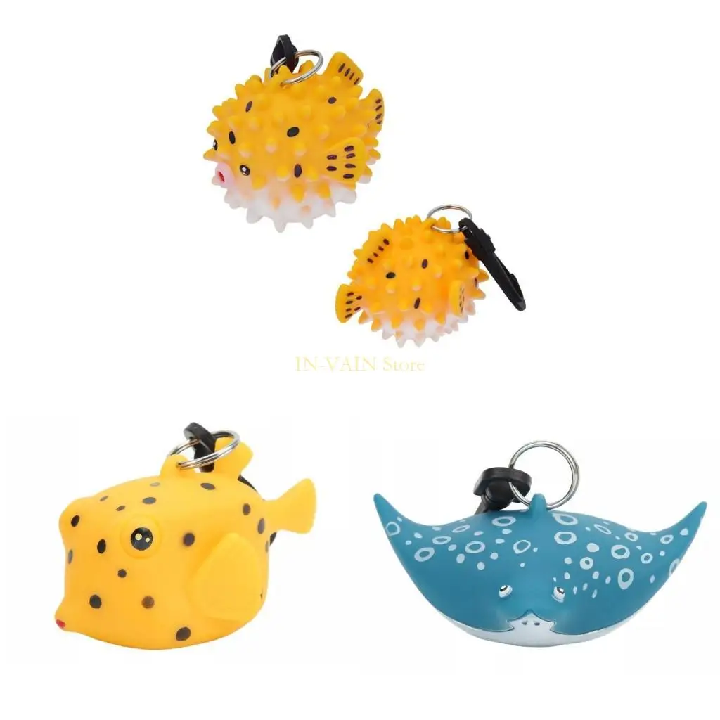 M5TC Cartoon Fish Dives Regulator Cover Scubas Dives Regulator Octopuses Holder