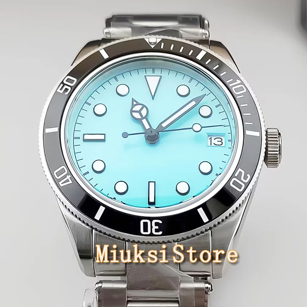 Reloj de pulsera mecánico con copo de nieve para hombre y mujer, nuevo diseño, 39mm, 10bar, zafiro, NH35