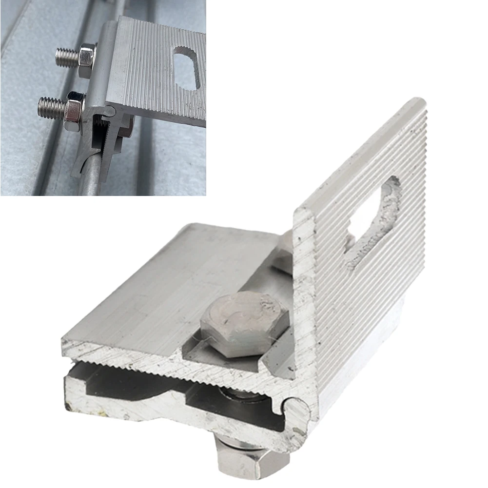 Metal Standing Clamp CMCJ-014 PV Solar Module Racking Roof Clamp Aluminum Alloy Solar Panel Racking Mount Accessories