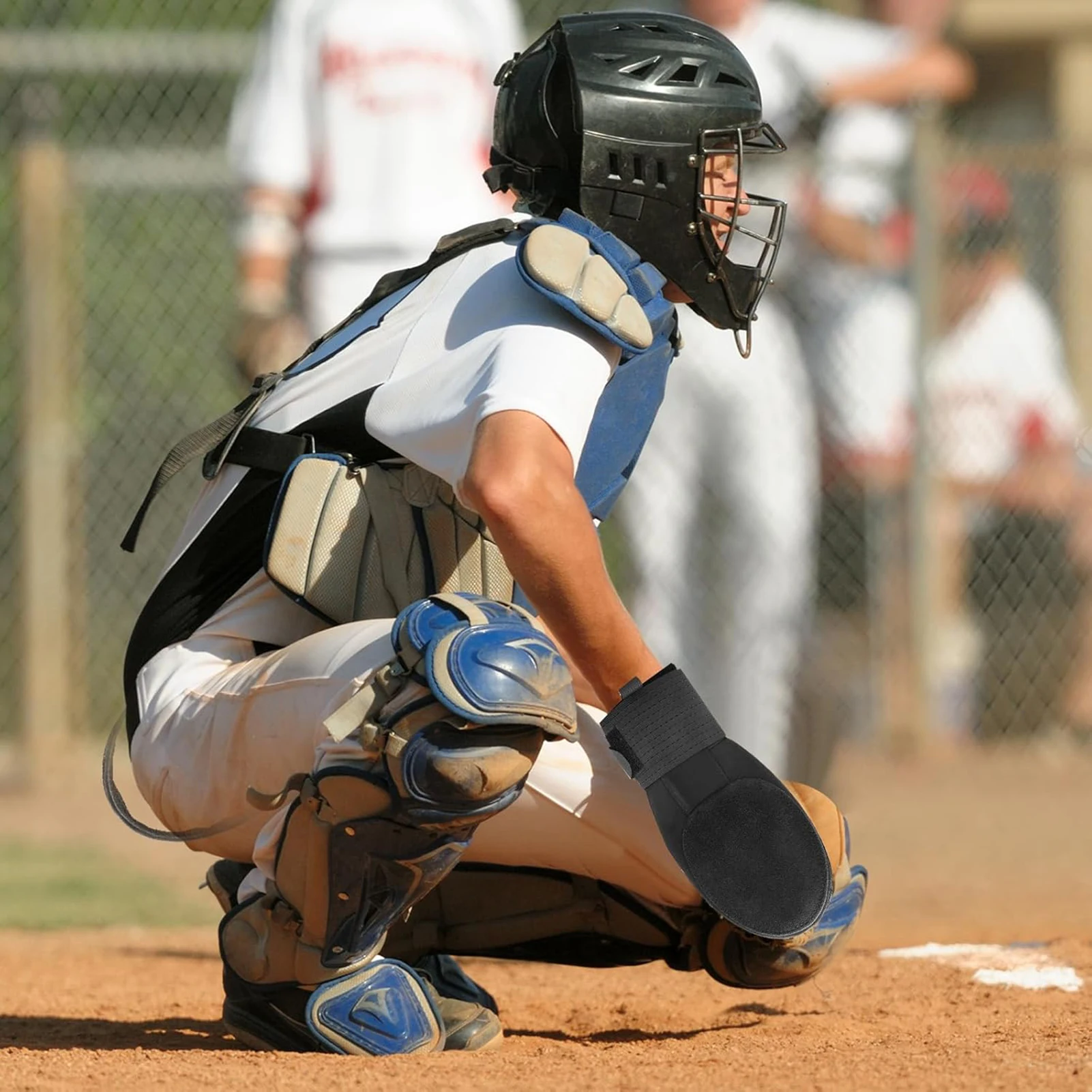 

Раздвижные перчатки для бейсбола, софтбола, левая и правая рука, двусторонний дизайн, универсальная посадка для взрослых, молодежи, размер 27 см x 14 см