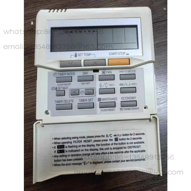 It is suitable for T mini series air conditioning control panel UTY-RNKYT line controller AR-WAC1E