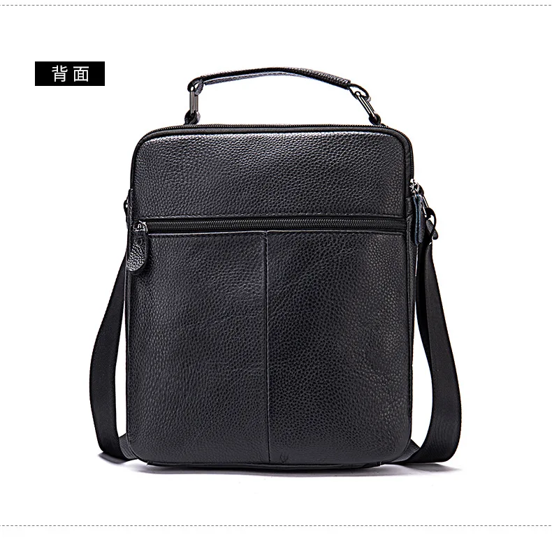 2025 Men's Bag Genuine Leather Handbags Business Shoulder Bags Men Messenger Bags Small Crossbody Bags for Man Fashion Handbag