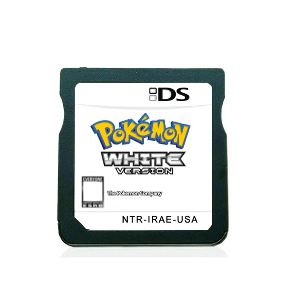 Cartuccia per videogiochi DS (versione scheda di memoria R4) HeartGold SoulSilver nero bianco per NDS/2DS/3DS/NDSL