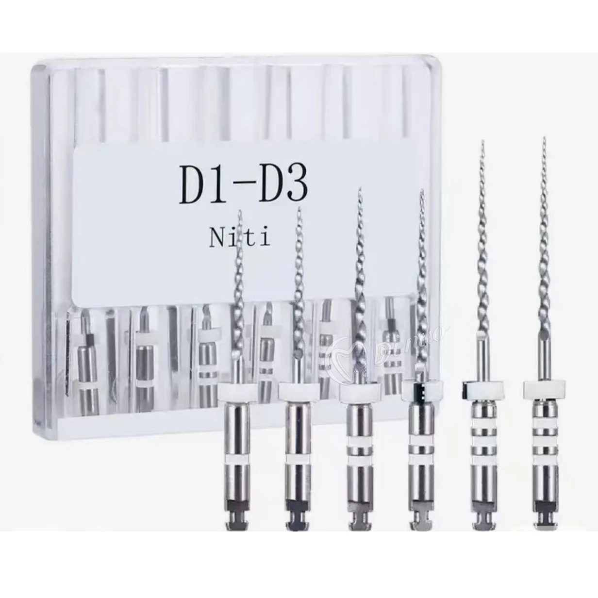 30PCS /5Box Dental Protaper D1-D3 Super Files Heat Activated NiTi Rotary Root Canal Retreatment Endodontic File Free Shipping