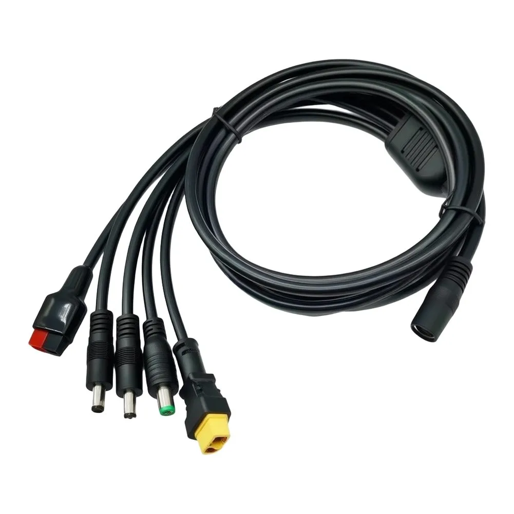 1.5m Solar Charging Cable with DC7909 Female and Male Termination for Integration with Solar Panels and DC Accessories
