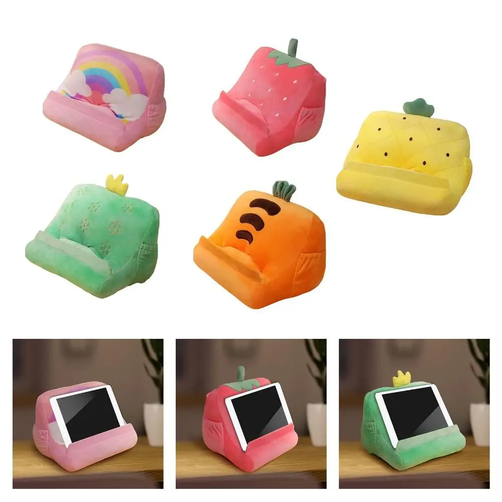 

New Fruit Style Tablet Stand Durable Comfortable Pillow Phone Holder Creative Universal Phone Reading Bracket Winter