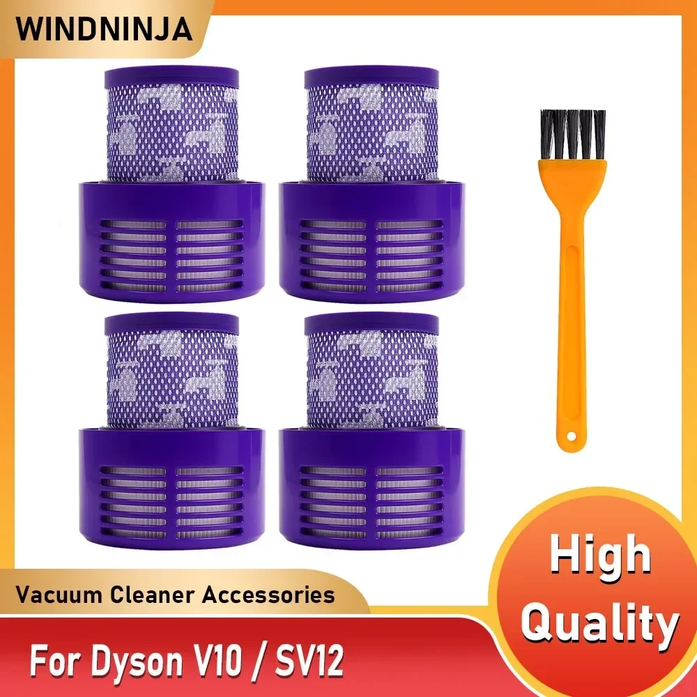 1-4PCS HEPA Post Filter für Dyson V10 US SV12 Roboter Staubsauger Waschbar Post Filter Reinigung Zubehör ersatz