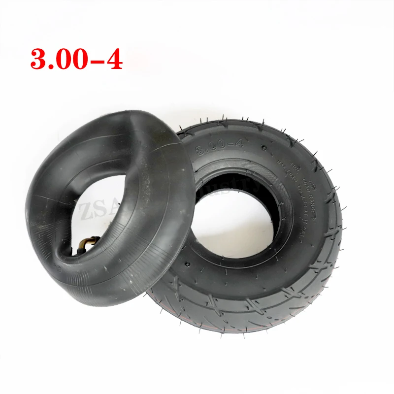 High Quality Tire 3.00-4 Suitable For Multi Section Scooter ATV And Go Kart Electric Scooter Tire And Inner Tube Kit