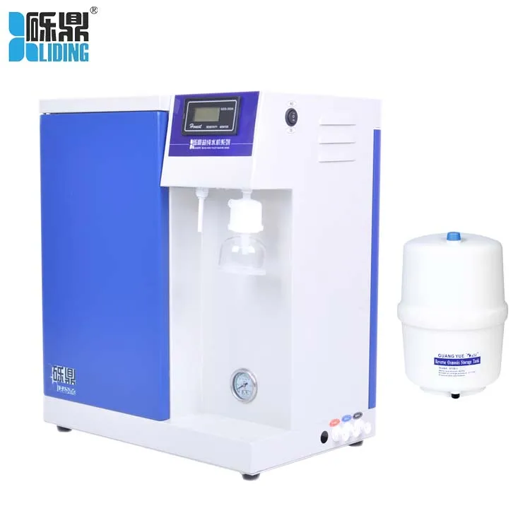 10 L/H Medical sterile water laboratory pure water equipment deionized water machine