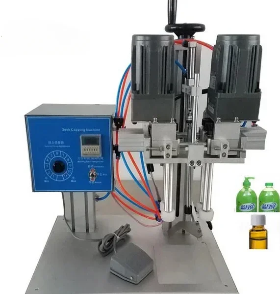 Semi Automatic Screw Capping hine Pump Top Cap Capper/closing Cap hine