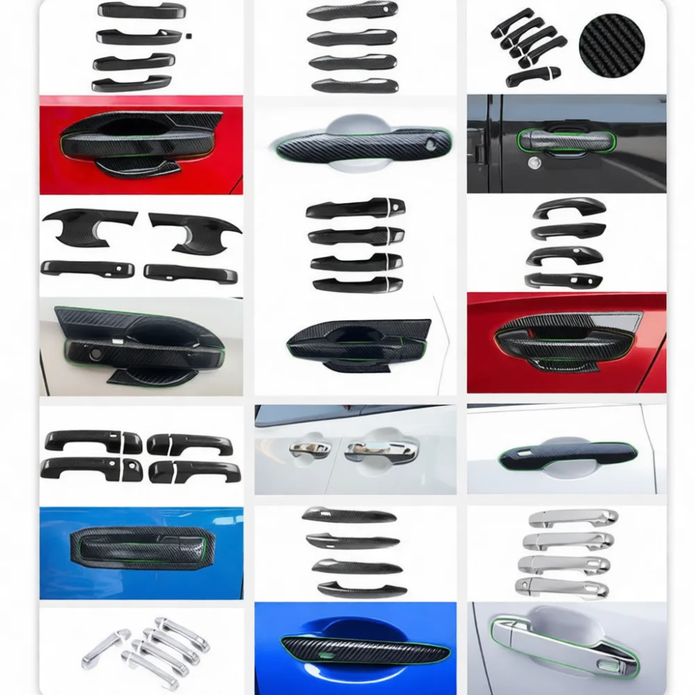 Automotive Door Handle Styling Cover For Lexus LX570 LX450 GX460 GX400 Toyota 4Runner Exterior Protector Trim Shell