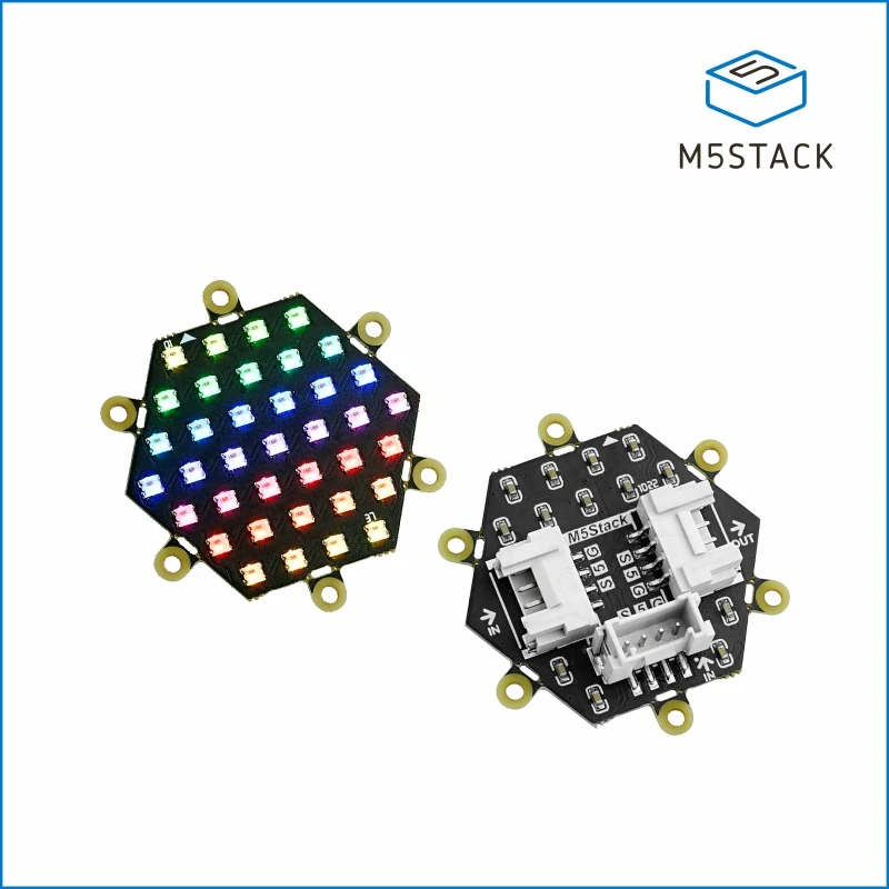 لوحة M5Stack الرسمية Neo HEX 37 RGB LED (WS2812)