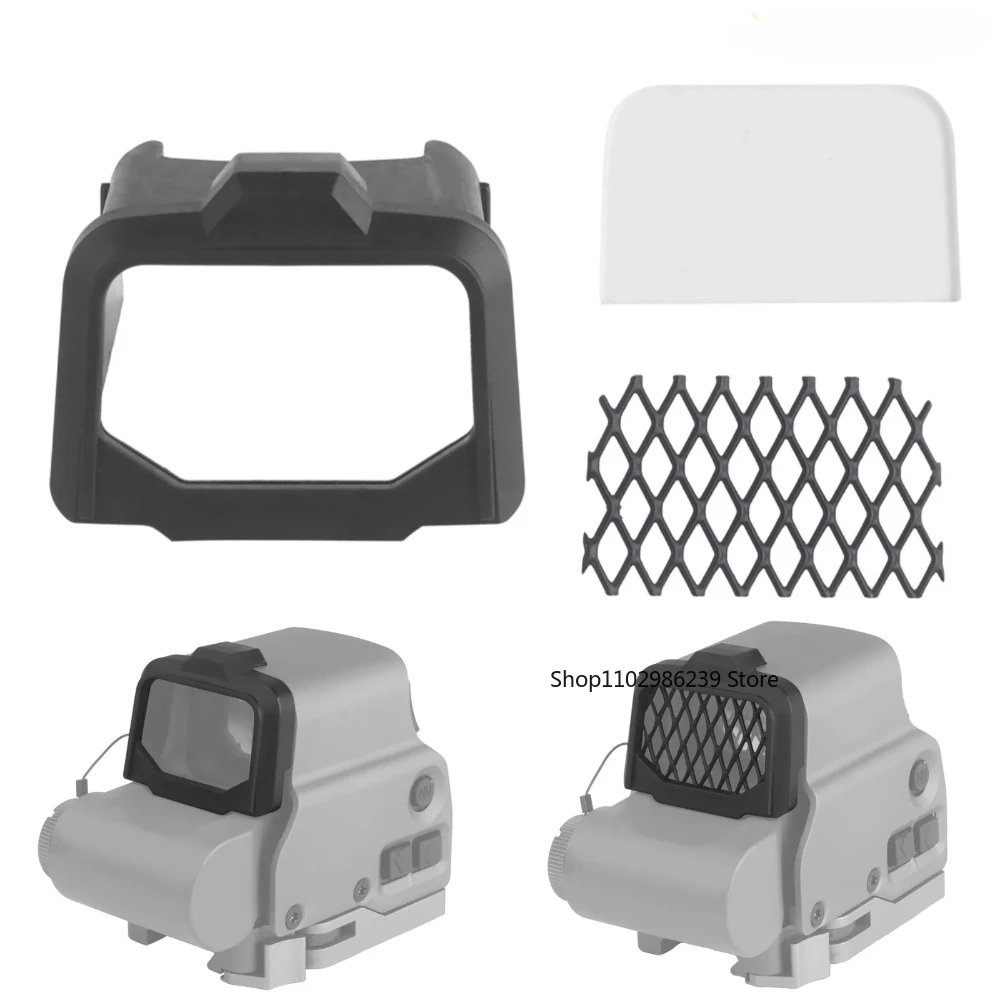 Cubierta Protectora para Mira Óptica EOTECH Serie 558, Protector de Lente y Malla para Mira Reflex de Airsoft