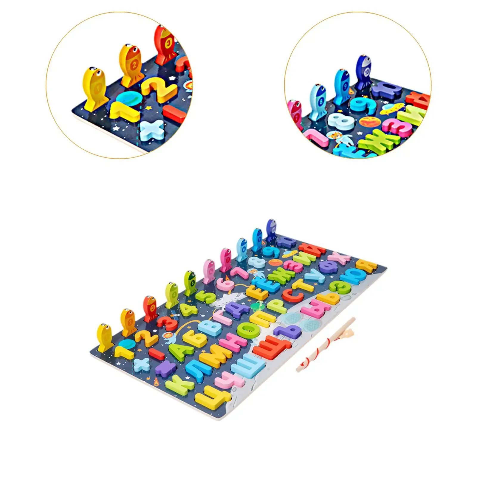 Blocos de brinquedos montessori de madeira combinando com cores para crianças meninos e meninas