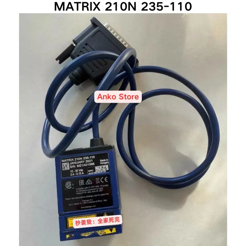 

Second-hand test OK ，MATRIX 210N 235-110 barcode scanner