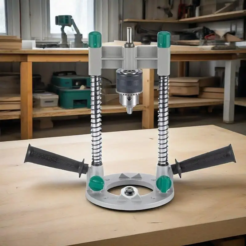 

1,5-13 мм кронштейн для ручной электрической дрели, регулируемая вертикальная направляющая для сверления, позиционер, прямоугольная направляющая, подставка для локатора дюбелей