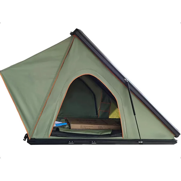 2-3 Person Automatic Hard Shell Roof Top Tent Waterproof Aluminium Pop-Up with Fiberglass Carbon Fiber Pole for Car Camping