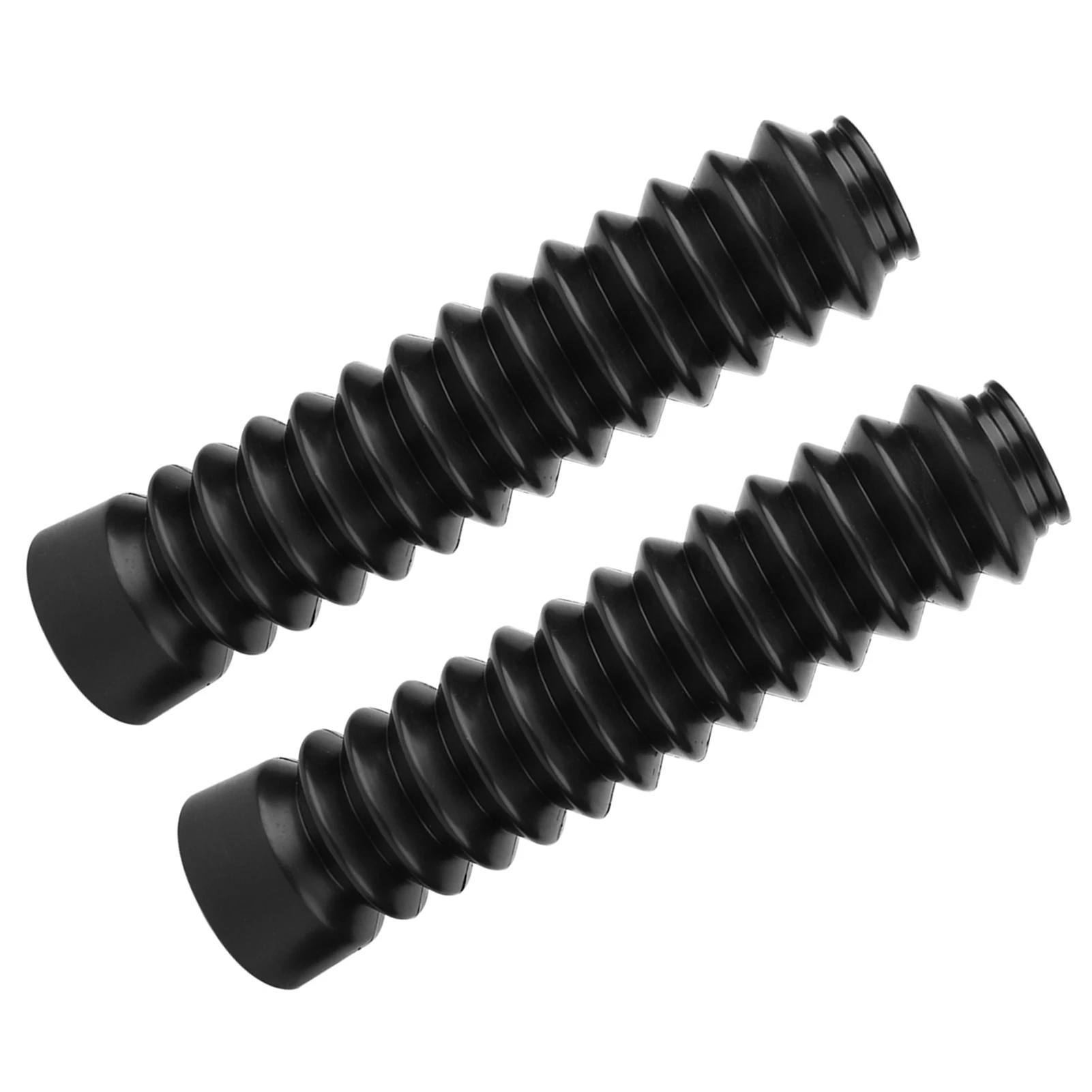 2x Universal Motorcycle Bike Rubber Front Fork Cover Gaiters  Boots GLF Fork Cover Front Fork Cover Front Fork  Boot