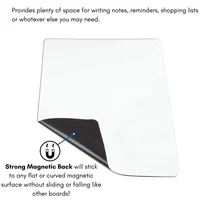 A3+A4 Magnetic Dry Erase Board Fridge Markers WhiteBoard Sheet Kitchen Erasable Flexible Refrigerator Magnet Memo Grocery List 3