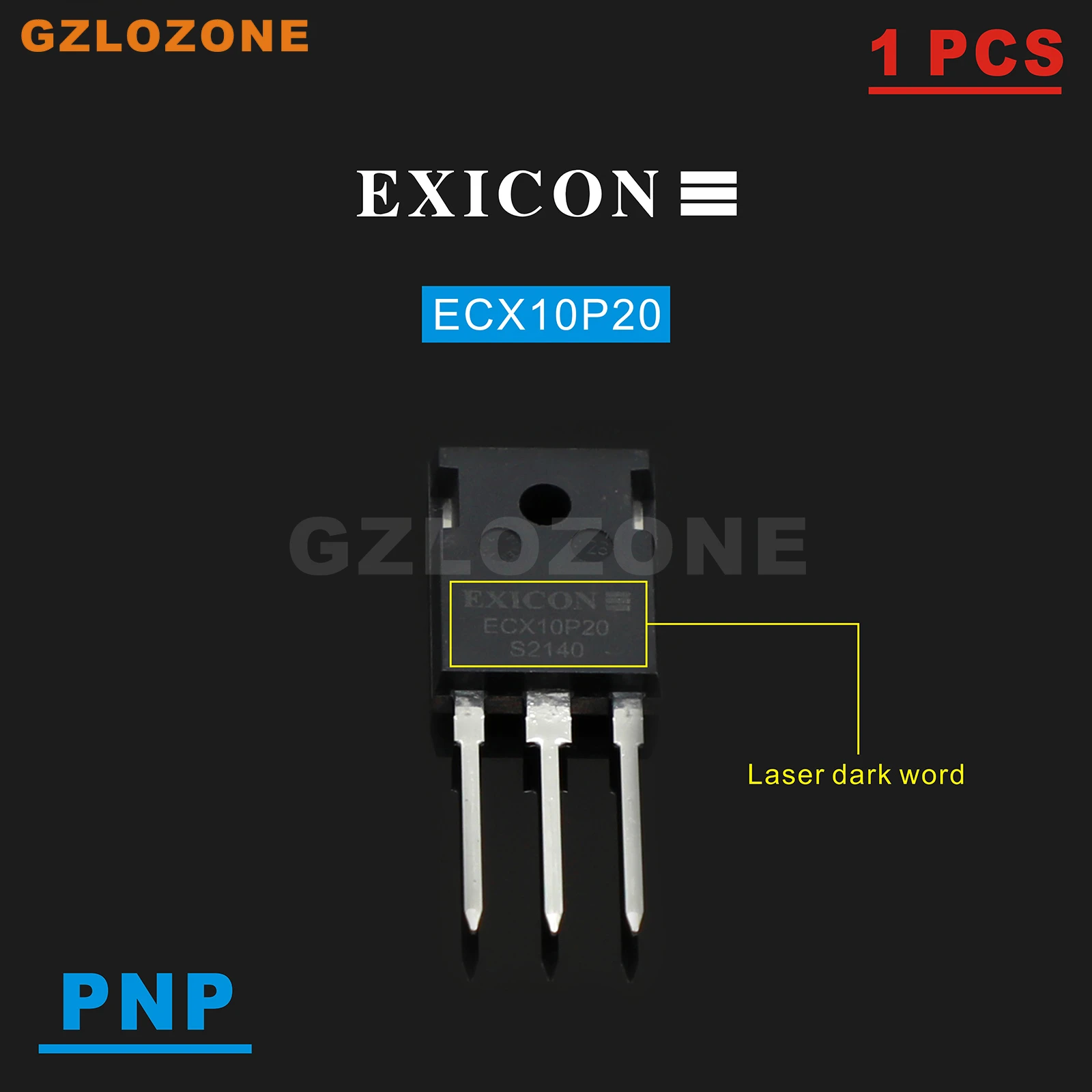 1 PCS Original ECX10N20/ECX10P20 Mosfets audio transistor High power EXICON 10N20/10P20 output tube For PCF F7