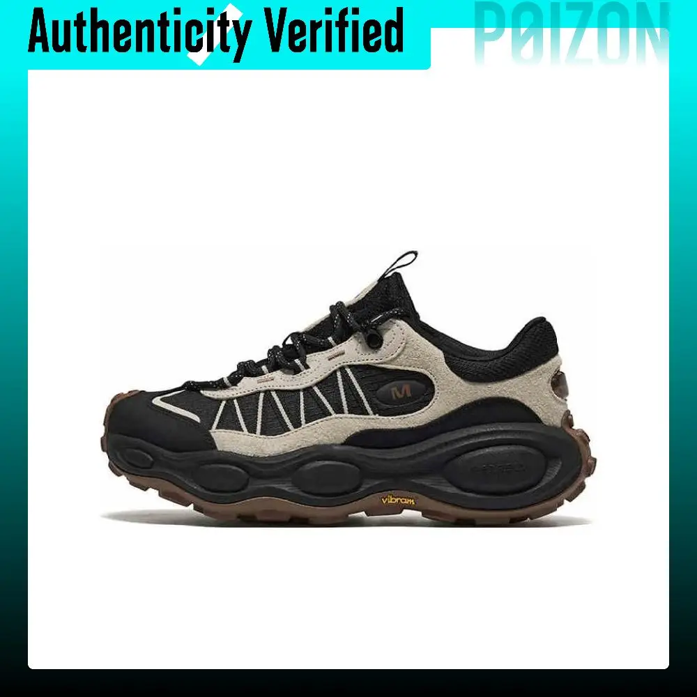 MERRELL Low top Hiking Shoes Unisex Black Khaki MT6325101-01