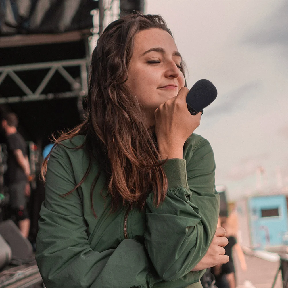 

Microphone Windscreen Sponge Cover For Mic Protector Windproof Noise Reduction Studio Conference Stage Microphone Supply