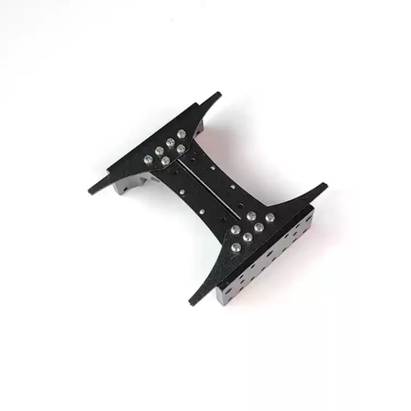 Double Crossbeam Rear Suspension Mid Mounted Axle V-rod Axle Center Bracket for Tamiya 1/14 RC Truck Scania MAN Benz Volvo Parts