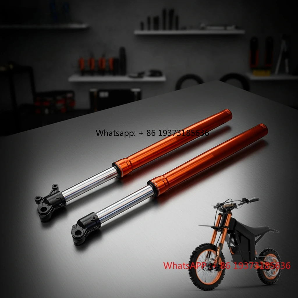 

Manufacture 12mm Axle 39*42mm Electric Suspension Dirt Pit Bike Hydraulic Inverted Front Fork for Tuttio