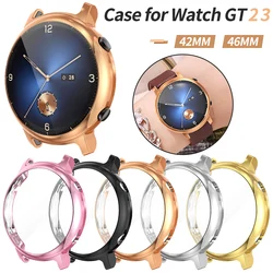 Funda protectora para Huawei Watch GT 3 2 42mm 46mm, Protector de pantalla de TPU para GT3 Pro 43mm, parachoques de carcasa resistente a los arañazos