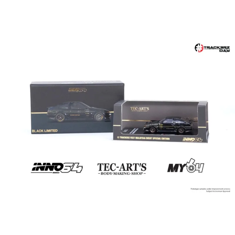 INNO 1:64 Exposition malaisienne R34 R35 RX7 787B revêtement AE86 Exposition indonésie R34