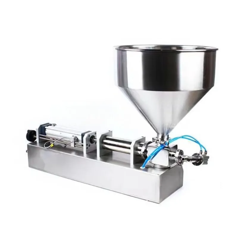 Máquina de llenado de pasta y líquidos Horizontal de alta velocidad para bolsas de botellas de bebidas de aceite de crema cosmética