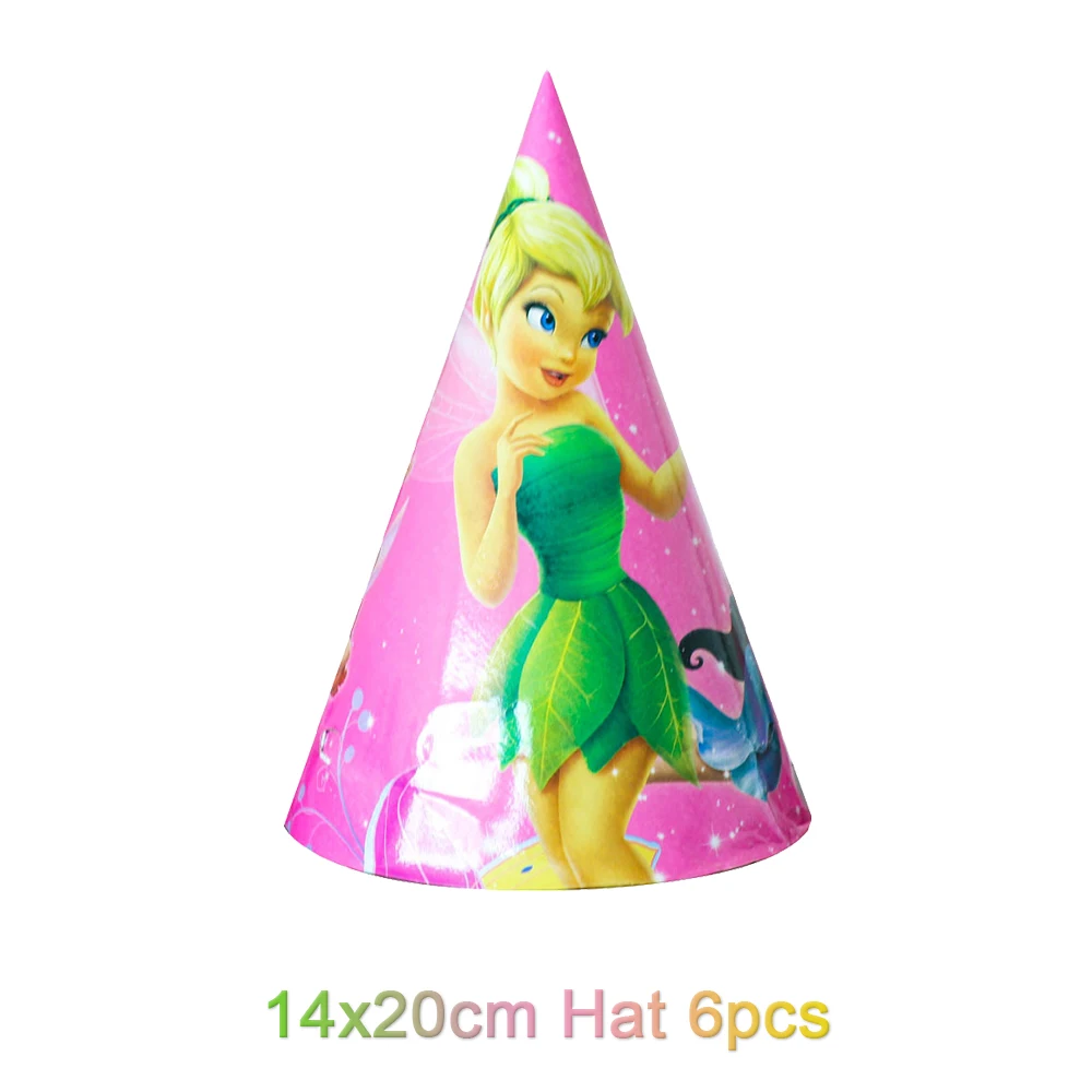 Tinker Bell Fairy Elves Theme Birthday Party Decoration Number Aluminum Foil Latex Balloon Baby Shower Photography Pprops Gift