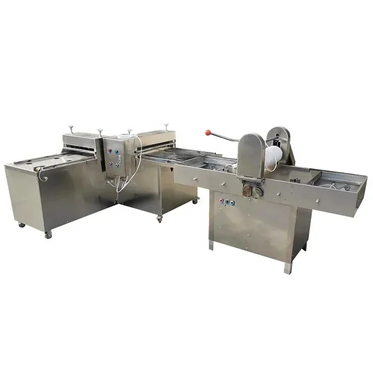 Machine de découpe automatique pour barre de céréales, fabricant de snacks et de noix, moulage de barres de bonbons et d'arachides, machine exécutive