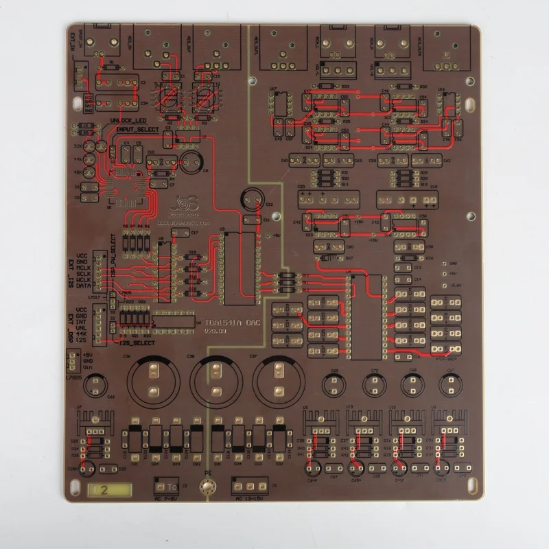 

DAC Audio Decoder Hi-Fi Audiophile Grade TDA1541 Audio Decoder PCB Bare Board