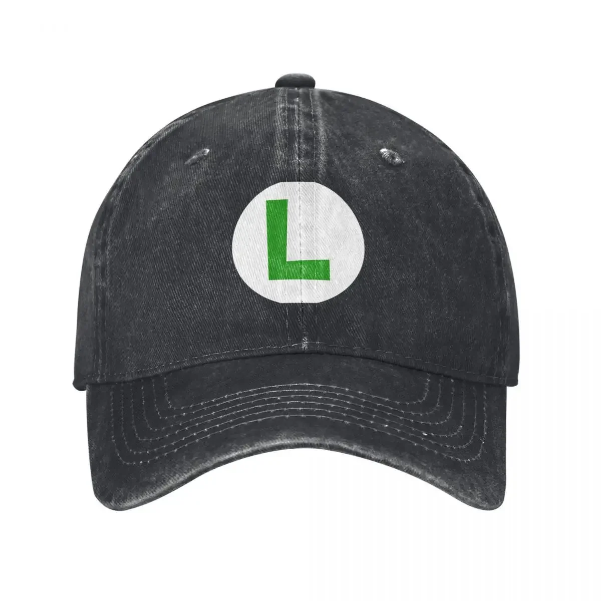 Luigi Baseball Cap Hat Beach hats for men Anime Hat fishing hat Women Men's