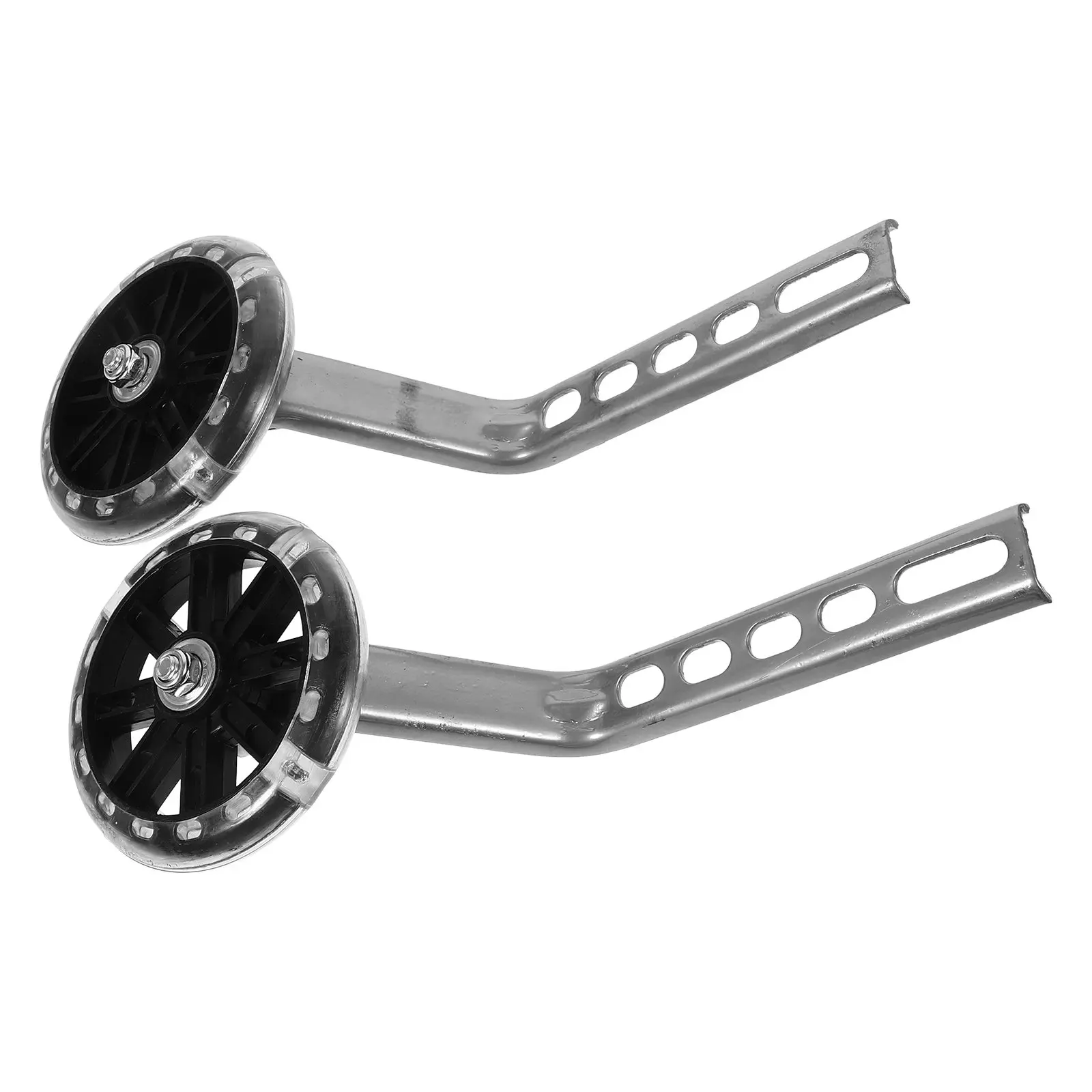 

1Set LED Light Up Training Wheel for Kids Bike Aluminum Alloy Stabilizer with Anti-Slip Noise-Free Design Professional Balance