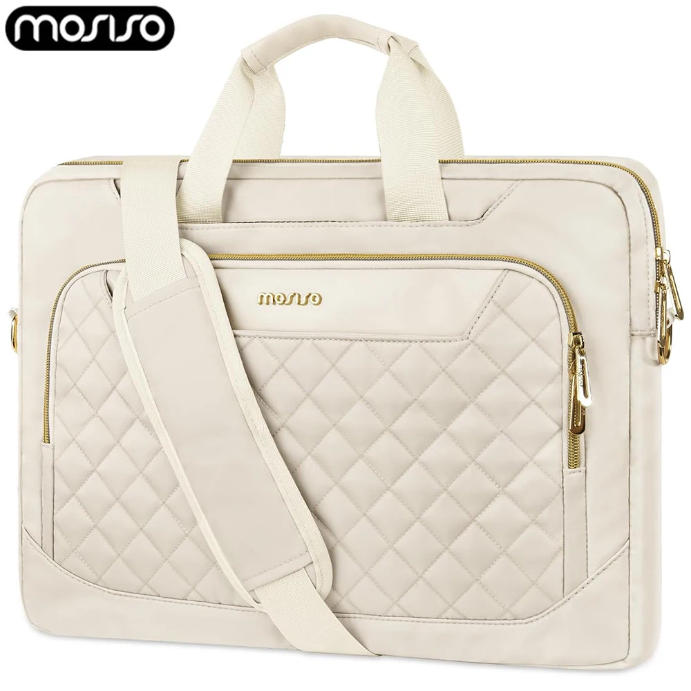 Laptop Shoulder Bag for MacBook Air Pro 15 16 M4 M3 M2 M1 Laptop Handbag Dell HP Acer Asus Notebook Messenger Sleeve Briefcase