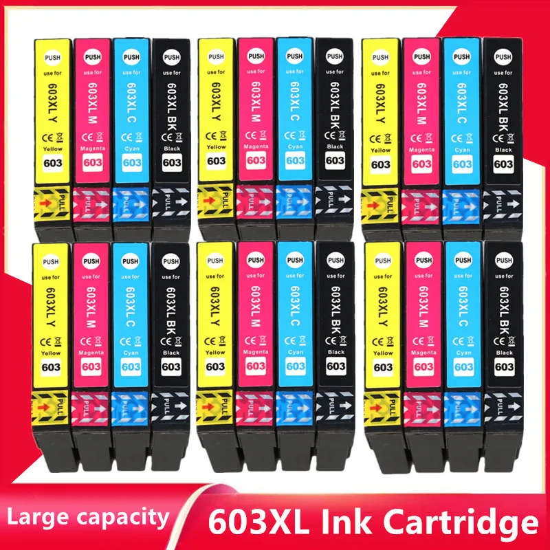 Compatible T603XL For Epson 603XL E603 T603 For XP-2100 XP-3100 WF-2810 XP-3105 XP-4100 XP-4105 WF-2830 XP-2105 Printer