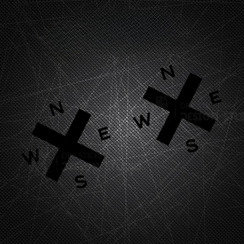 2 قطعة ملصقات دراجة نارية الاتجاه مقاوم للماء لتقوم بها بنفسك لوحات جانبية للدراجة النارية خزان الوقود هدية سكوتر شارات الفينيل ديكور رائع #3