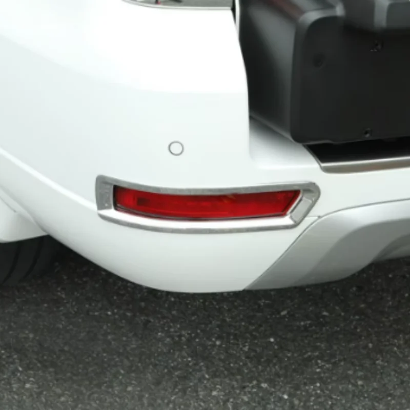 

For GWM Great Wall Tank 500 2022- 2024 Exterior Accessories Rear Fog Lights Lamps Eyelid Eyebrow Decoration Cover Trim 2PCS/SET