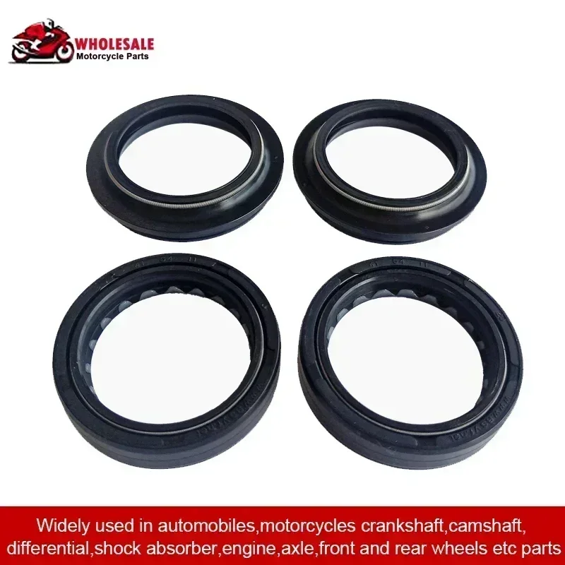 

2pc/4/8/16pc 41x54x11 41 54 Front Shock Fork Damper Shaft Oil Seal Dust Cover For HONDA XR250 2001-2013 XR250L XR350R 1983-1996