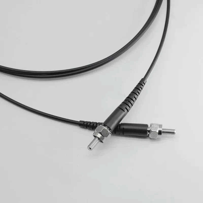 광섬유 점퍼 SMA905 500um 플라스틱 섬유 패치 코드 SX 1m 3m 5m POF 0.5x2.2mm 적색광 변속기 SMA